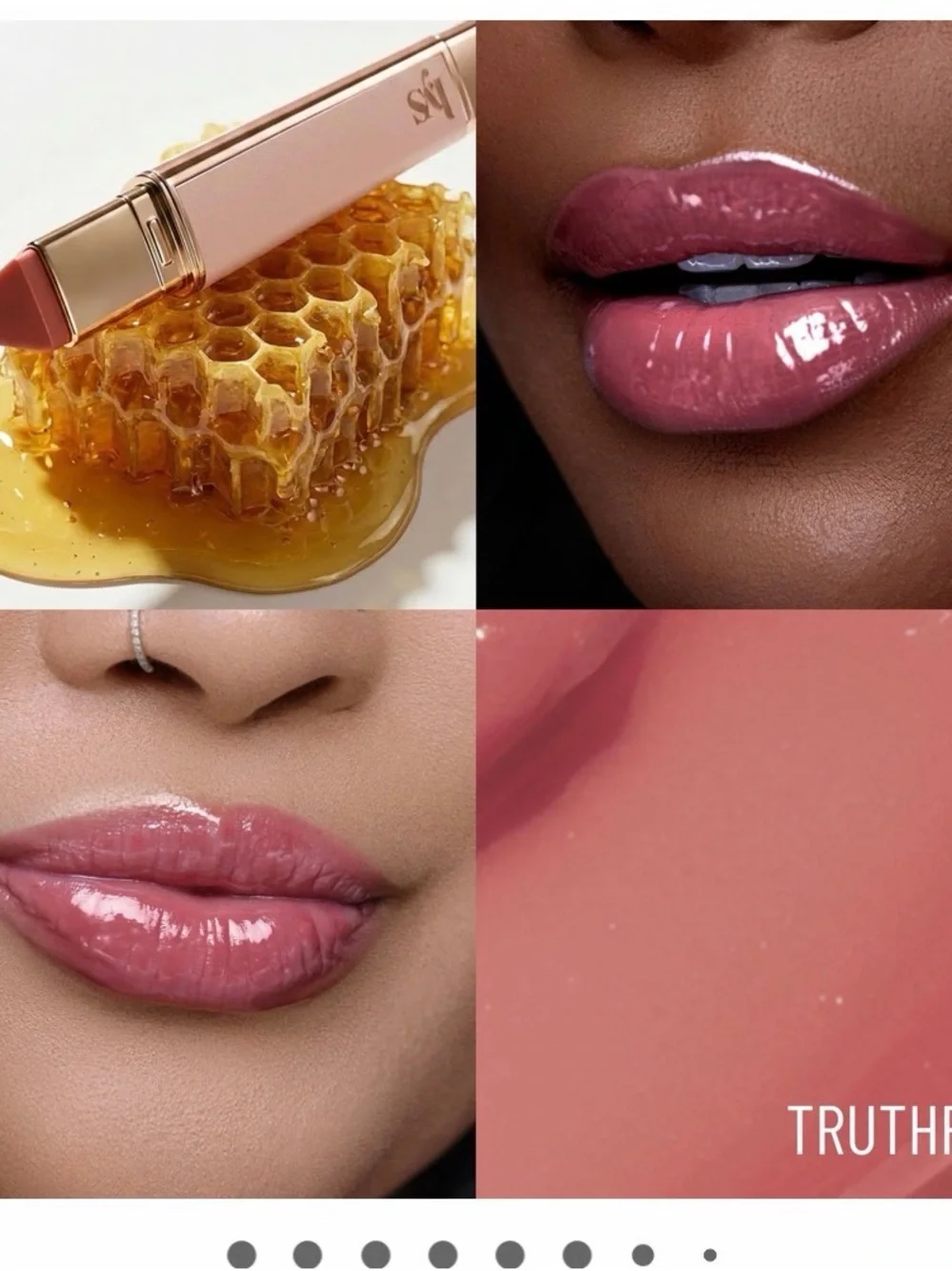 LYS Hydrating Sheer Pink Lip Glow in truthful